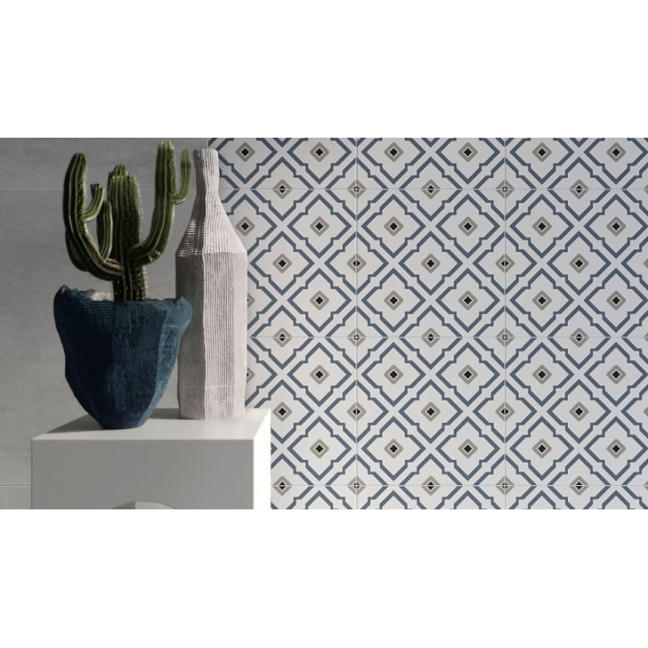Pachwork Geometric Flowers 29.8x29.8
