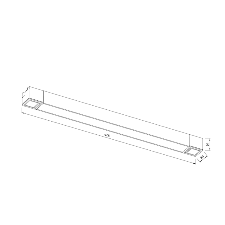 Трековый светильник EU TRL 01-18