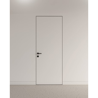 Дверь скрытого монтажа ALU black