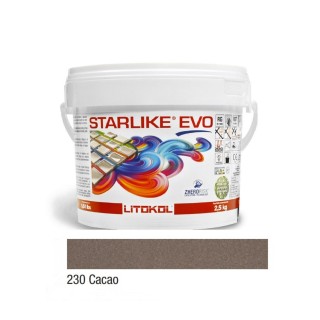 230 Cacao Эпоксидная затирочная смесь 2,5kg STARLIKE EVO