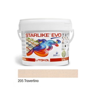 205 Travertino Эпоксидная затирочная смесь 2,5kg STARLIKE EVO