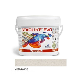 200 Avorio Эпоксидная затирочная смесь 2,5kg STARLIKE EVO