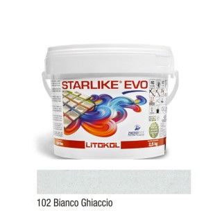 102 Bianco Ghiaccio  Epoksiid vuugitäide 2,5kg STARLIKE EVO