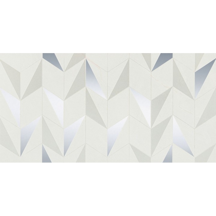Marlena White Dekor 30.8 x 60.8