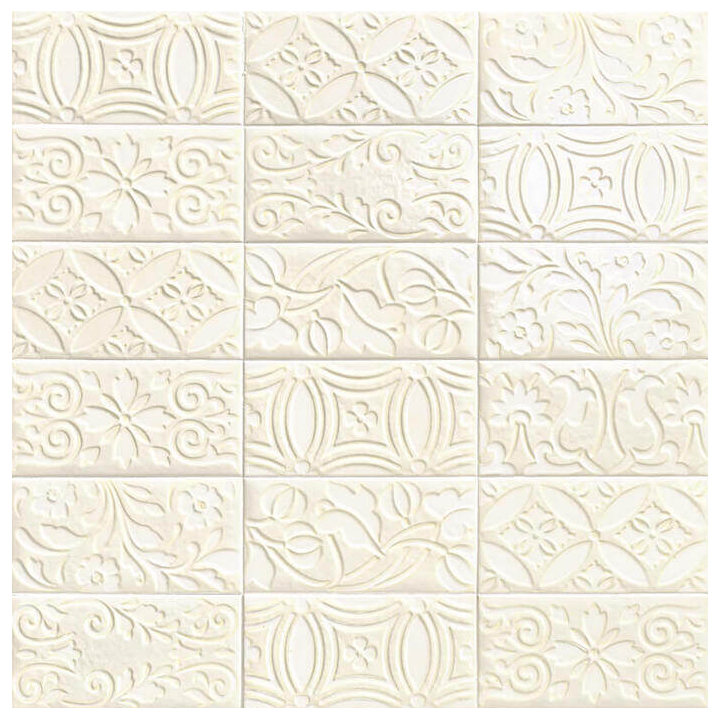 Velvet Deco Bianco 10x20