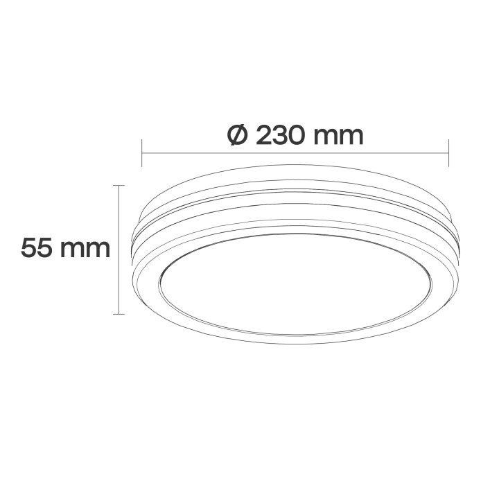 LED Влагозащищенный светильник 20W