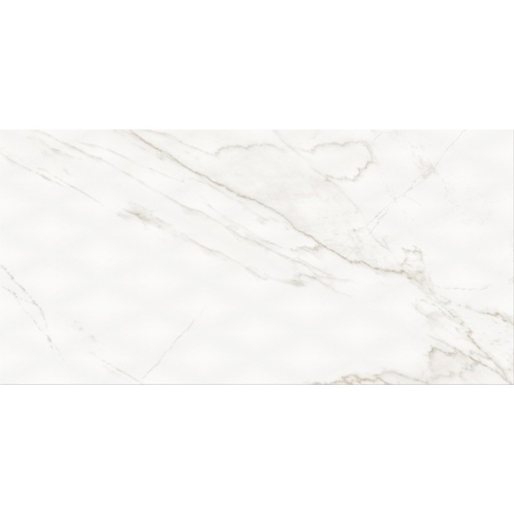 PS804 White Glossy Diamond Structure 29,8x59,8