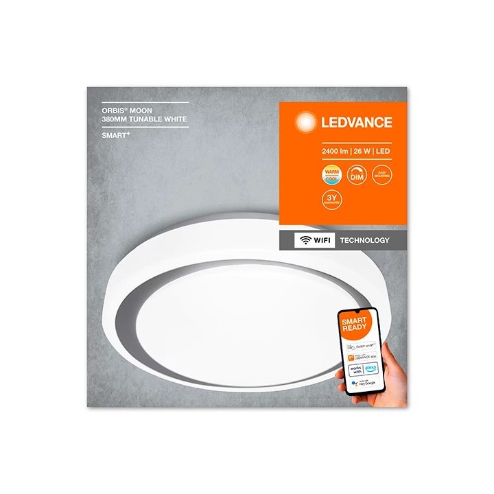 Lae nutikas valgusti SMART + Orbis Moon 26W