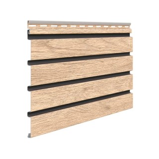 Fronto MAX Light Oak V-Black, 2.95m, tugevdatud