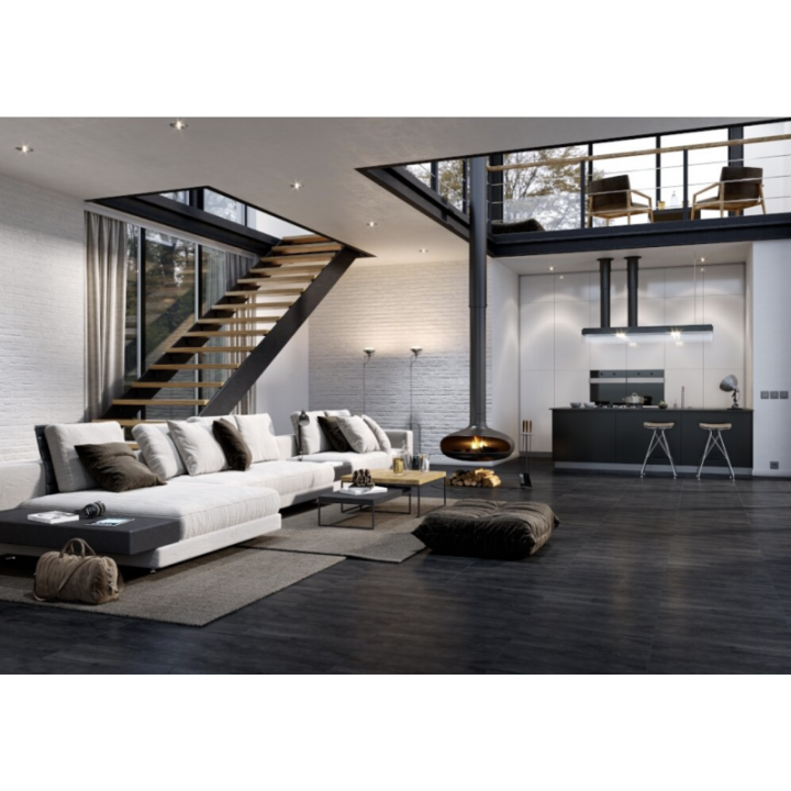 GPTU 606 Black Rect 59,8x59,8