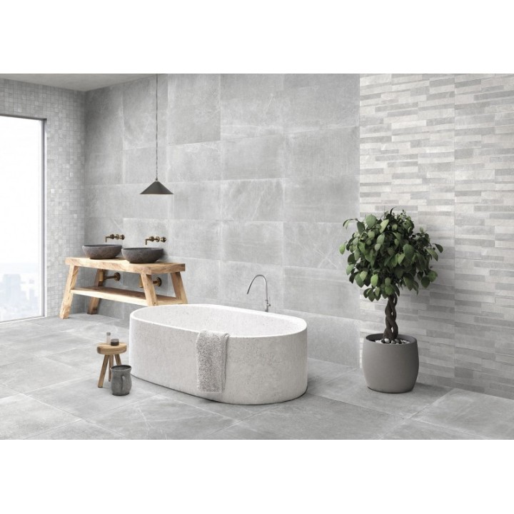 Stone Block Grey Ret 60x60