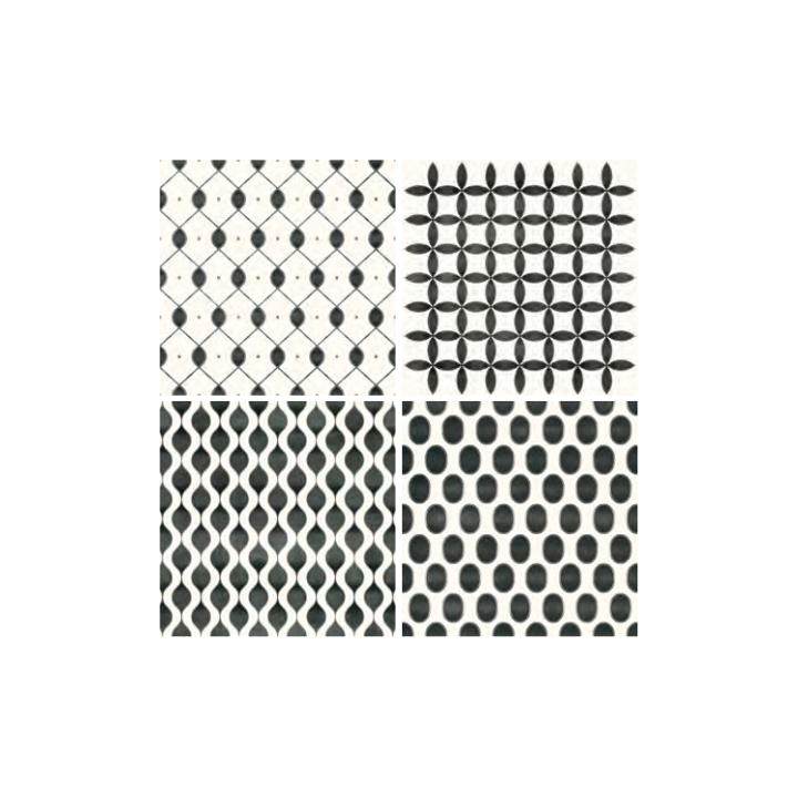 Chic B/W Glossy 20x20