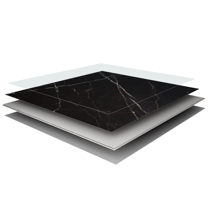 SPC 60x60 CALACATTA BLACK
