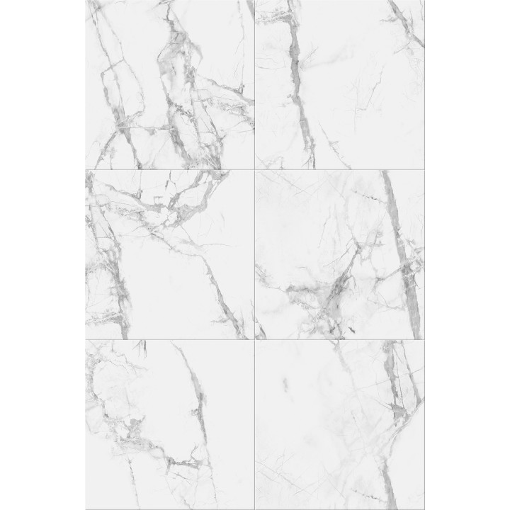 SPC 60x60 CALACATTA SNOW