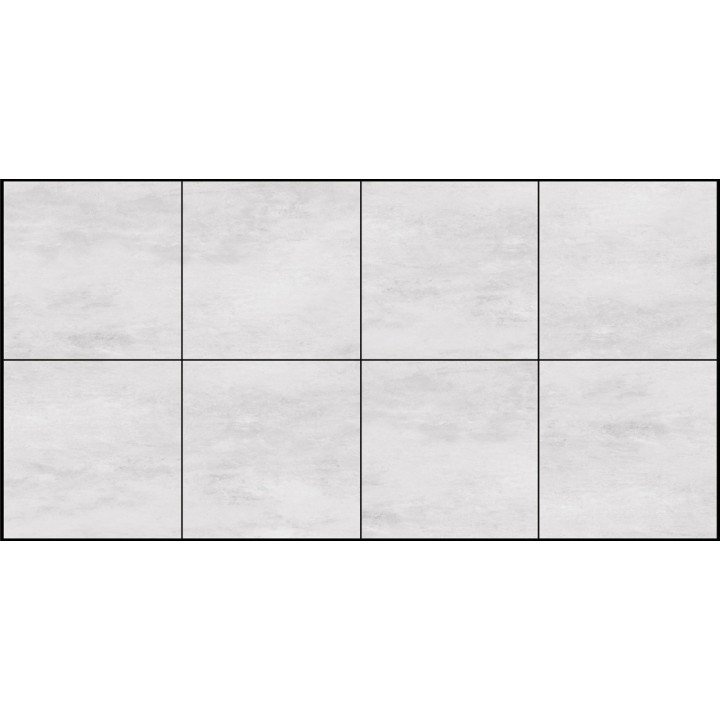 60x60cм / CEMENTO BIANCO / 8 FACES