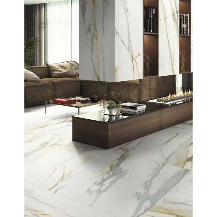 60x60см / CALACATTA BORGHINI / 24 FACES