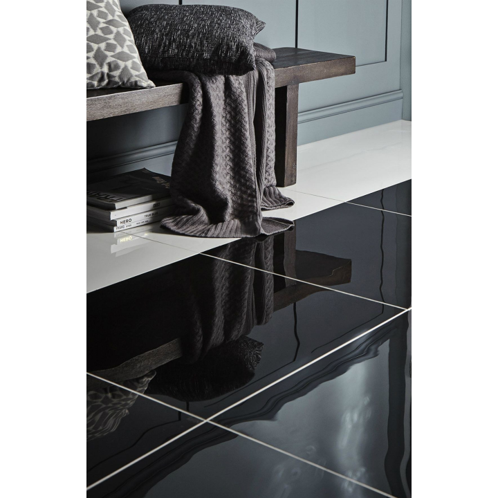 60x60cм / PIANO BLACK Hi- GLOSSY