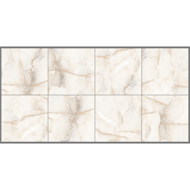 60х60см / AQUARIUS ONYX GREY / 8 Faces