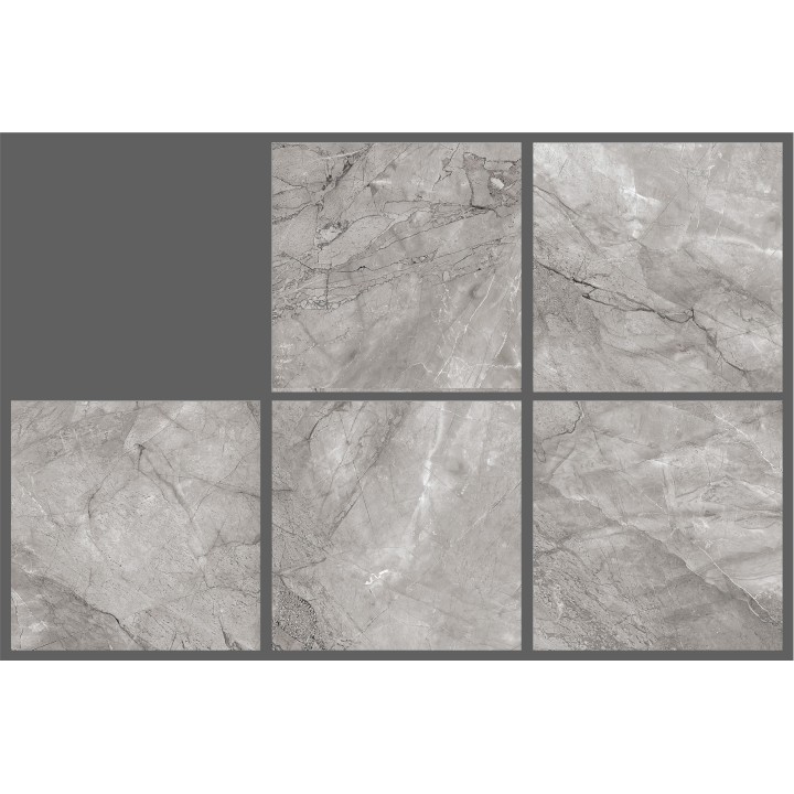 60х60см FRESCO GRIS / 5 faces