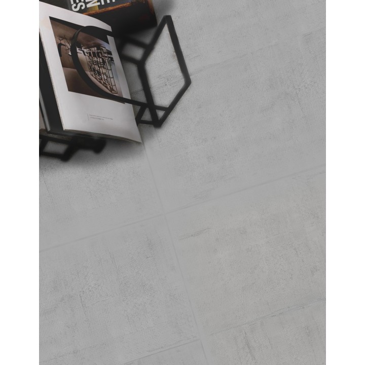 60x120cm / FACTORY GREY / SATIN / 3 FACES
