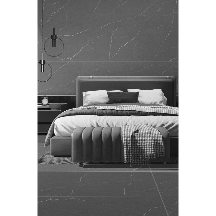 120x60cм / NEXONA DARK GREY / 4 Faces