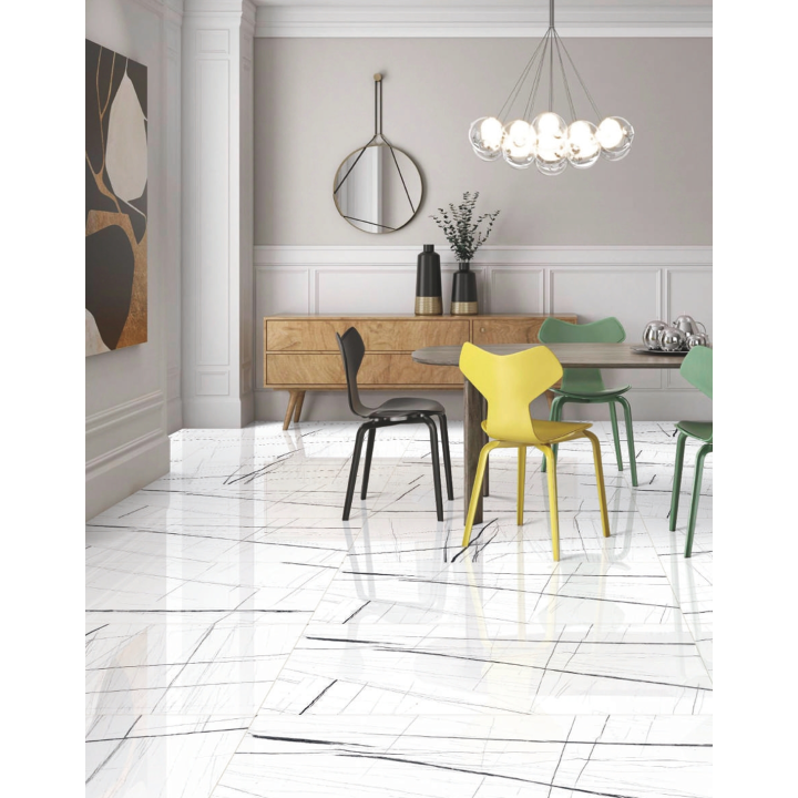 60х120см / SAIN LAUREN MODERN WHITE / 4 FACES