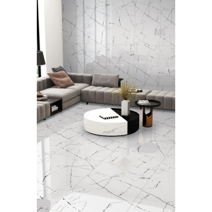 60х120см / ALASKA WHITE Hi- GLOSSY /2 FACES