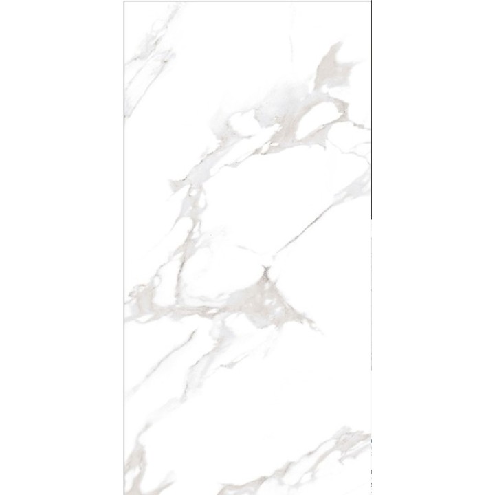 120x60cм / MIKONOS WHITE MARBLE / 3 Faces