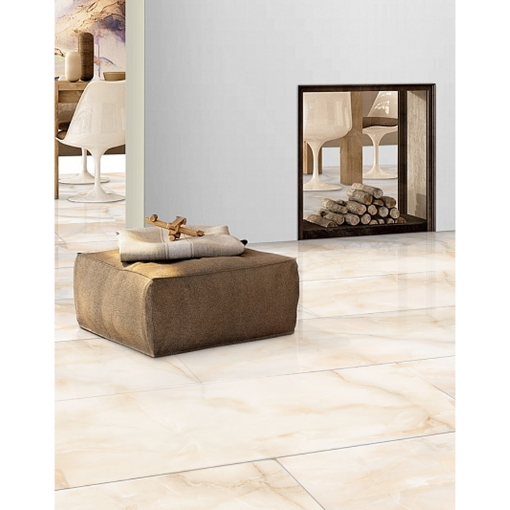120x60cм / AQUARIUS ONYX LIGHT CREMA / 3 Faces