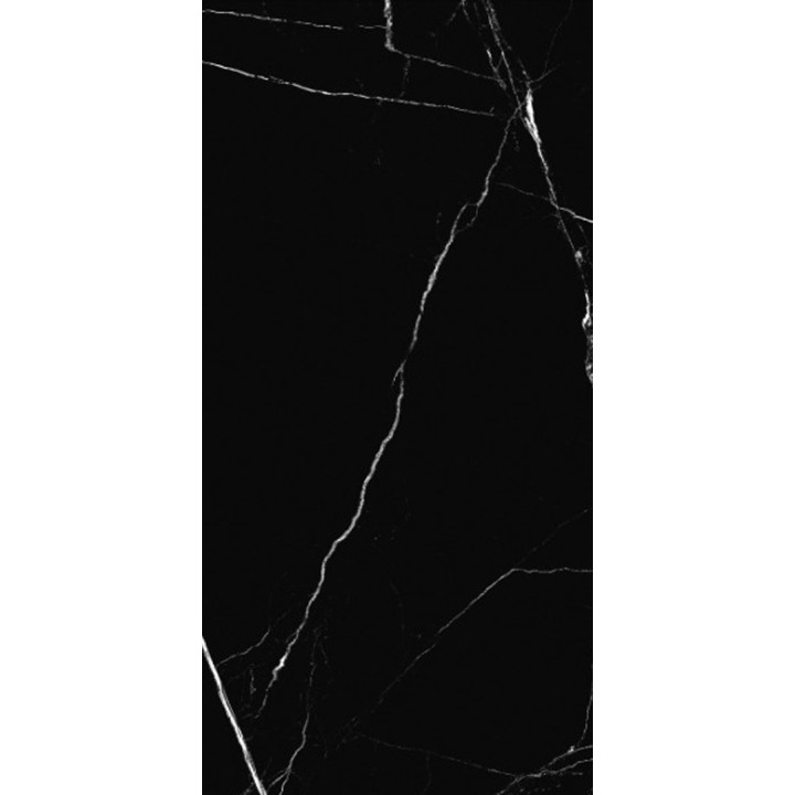 120x60cм / ZEUS BLACK MARBLE Hi- GLOSSY / 3 Faces