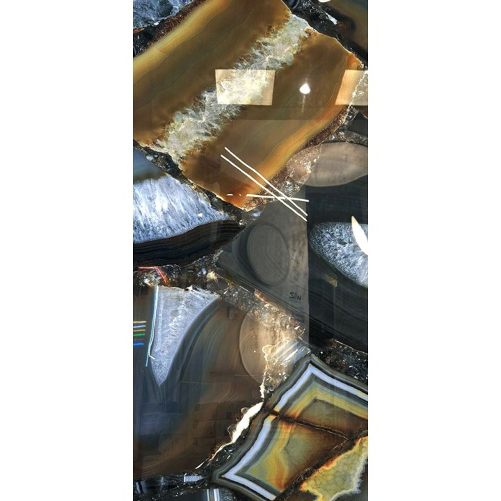 120x60cм / MYKONOS BLUE MARBLE Hi- GLOSSY / 1 Faces