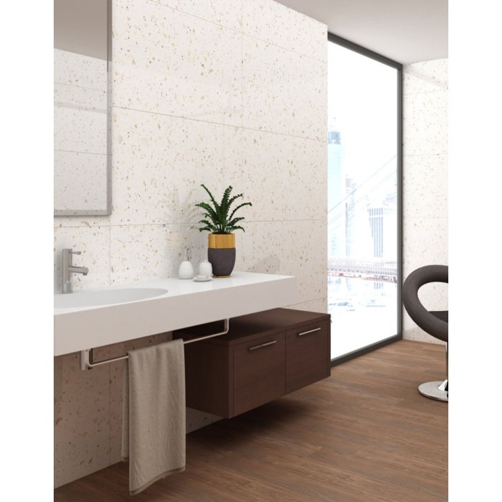 120х60 см / TERAZZO WHITE / 5 faces