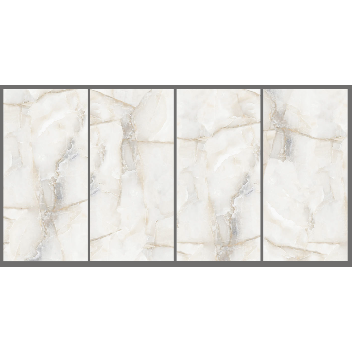 60х120см / AQUARIUS ONYX GREY / 4 FACES