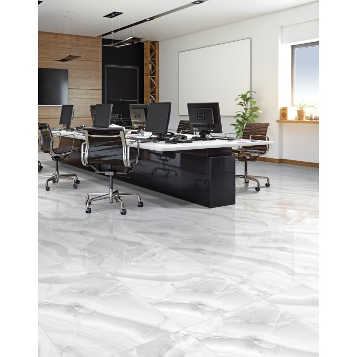 60x120cm ONYX SILVER / 3 faces