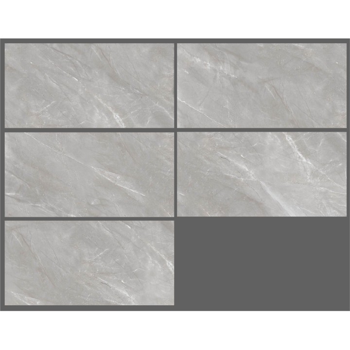 60x120cm / VENEZIA GREY / 5 FACES