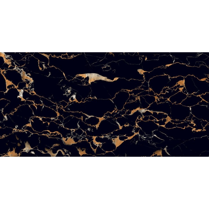 60x120cm NOTTE BLACK HIGH GLOSSY / 3 faces