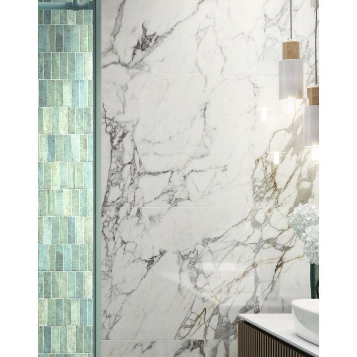 60x120cm CALACATTA SILVER / 12 faces