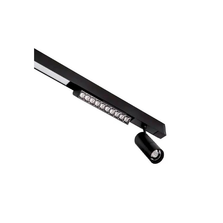 LED MAGNETIC ROTATION LIGHT 12W, 3000K, 231 mm, 48V
