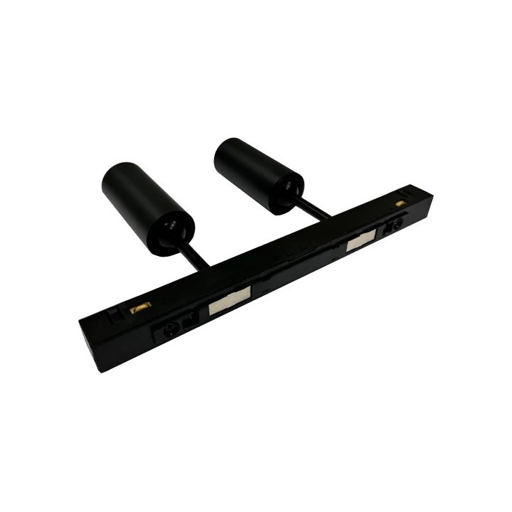 LED DOUBLE HEAD TRACK LIGHT 4W, 3000K, 48V