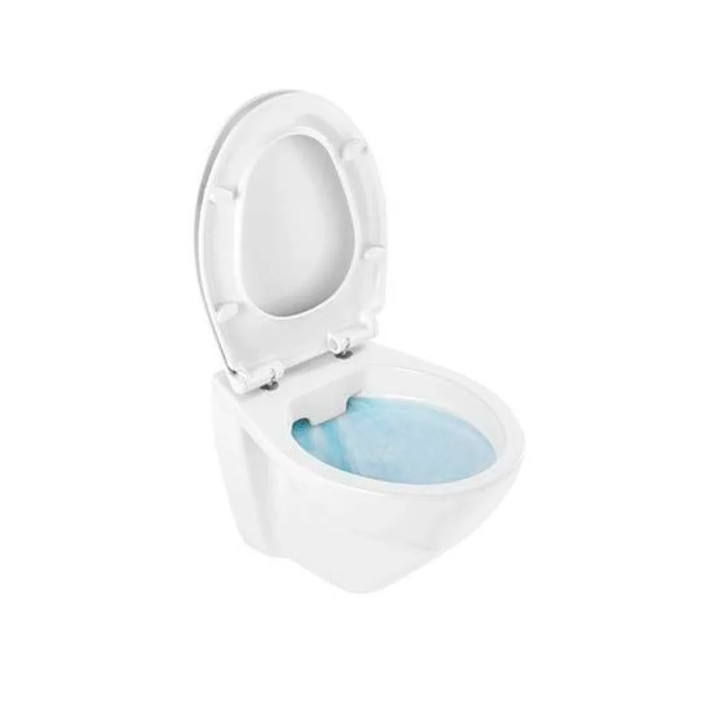 Подвесной унитаз / Sanindusa Cetus 52 Rimfree / с крышкой