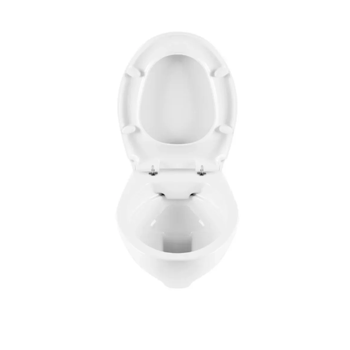 Подвесной унитаз / Sanindusa Cetus 52 Rimfree / с крышкой