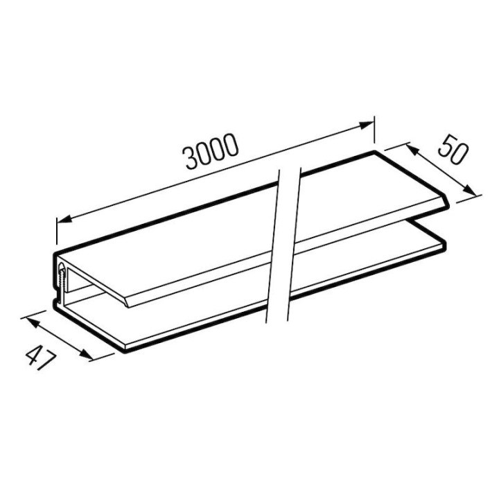 Solvo FS-252 — Финишная планка