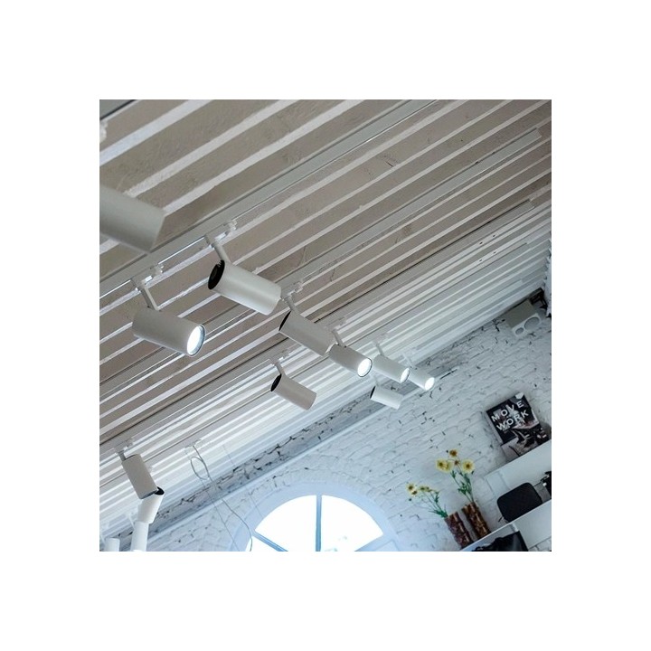 LED Рельсовый светильник IDAR, 1F, excl. GU10, max 35W, IP20