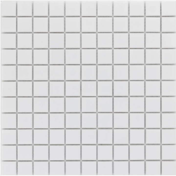 29,8 x 29,8 cm (2,3 x 2,3) / MOSAIC ALBIR Bianco