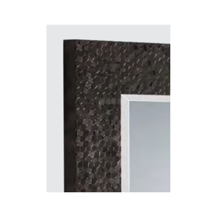 Helena peegel / 55 x 70 cm / must