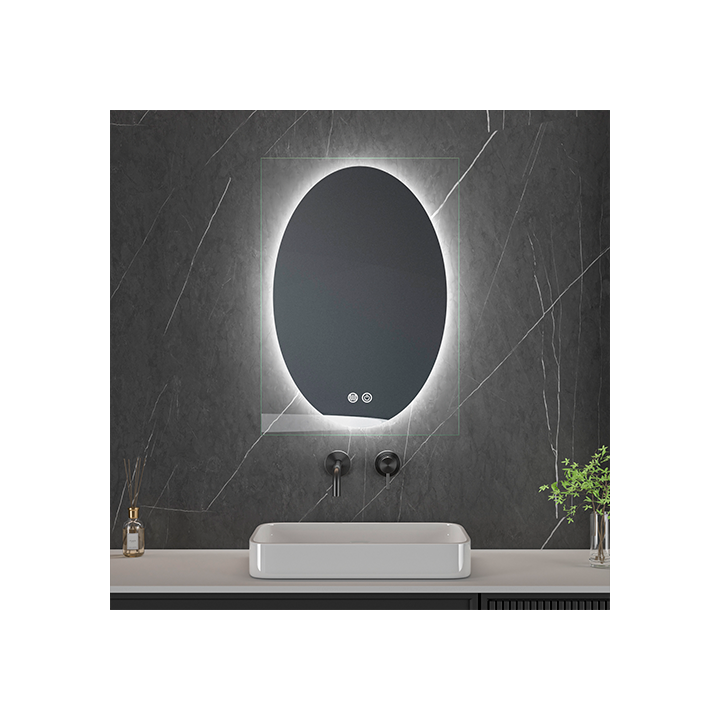 LED Verona peegel, 50 x 70 cm