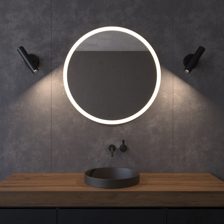 LED Зеркало AURORA / Ø 60 cm