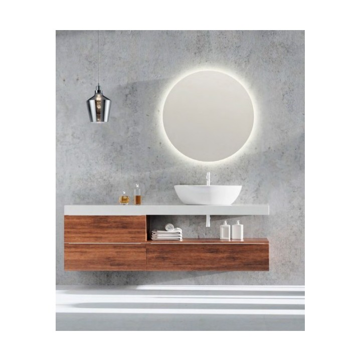 LED Зеркало Luna / Ø 60 cm