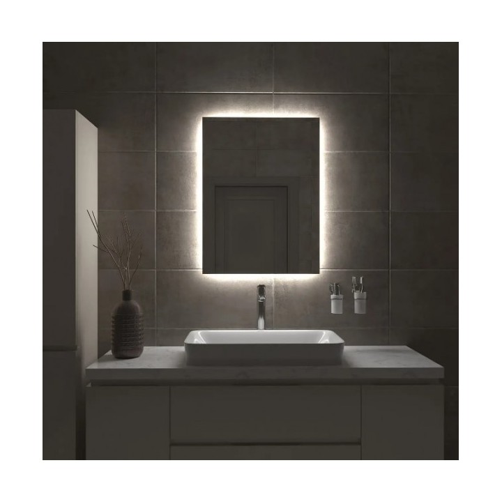 LED -peegel Luna / 50 x 70 cm