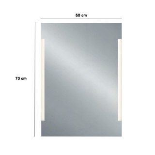 LED peegel LUCIA / 50 x 70 cm